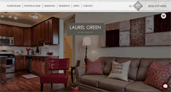 Desktop Screenshot of laurelgreenapts.com
